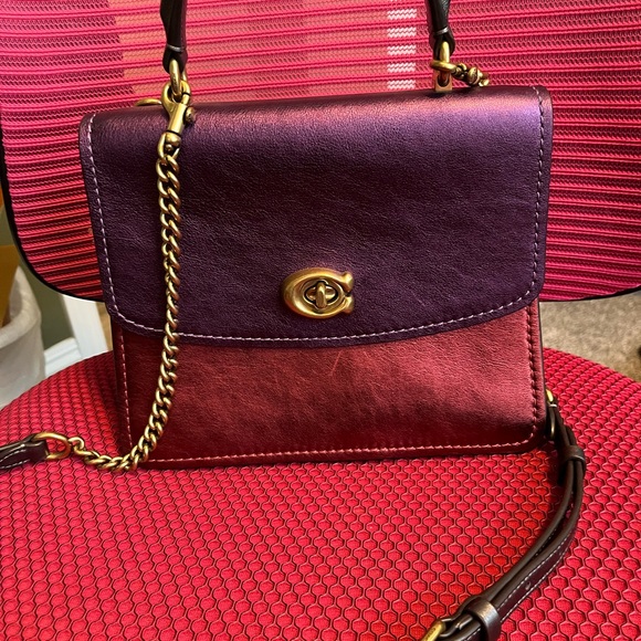 Coach Tilly top handle with cross body strap - Picture 7 of 7